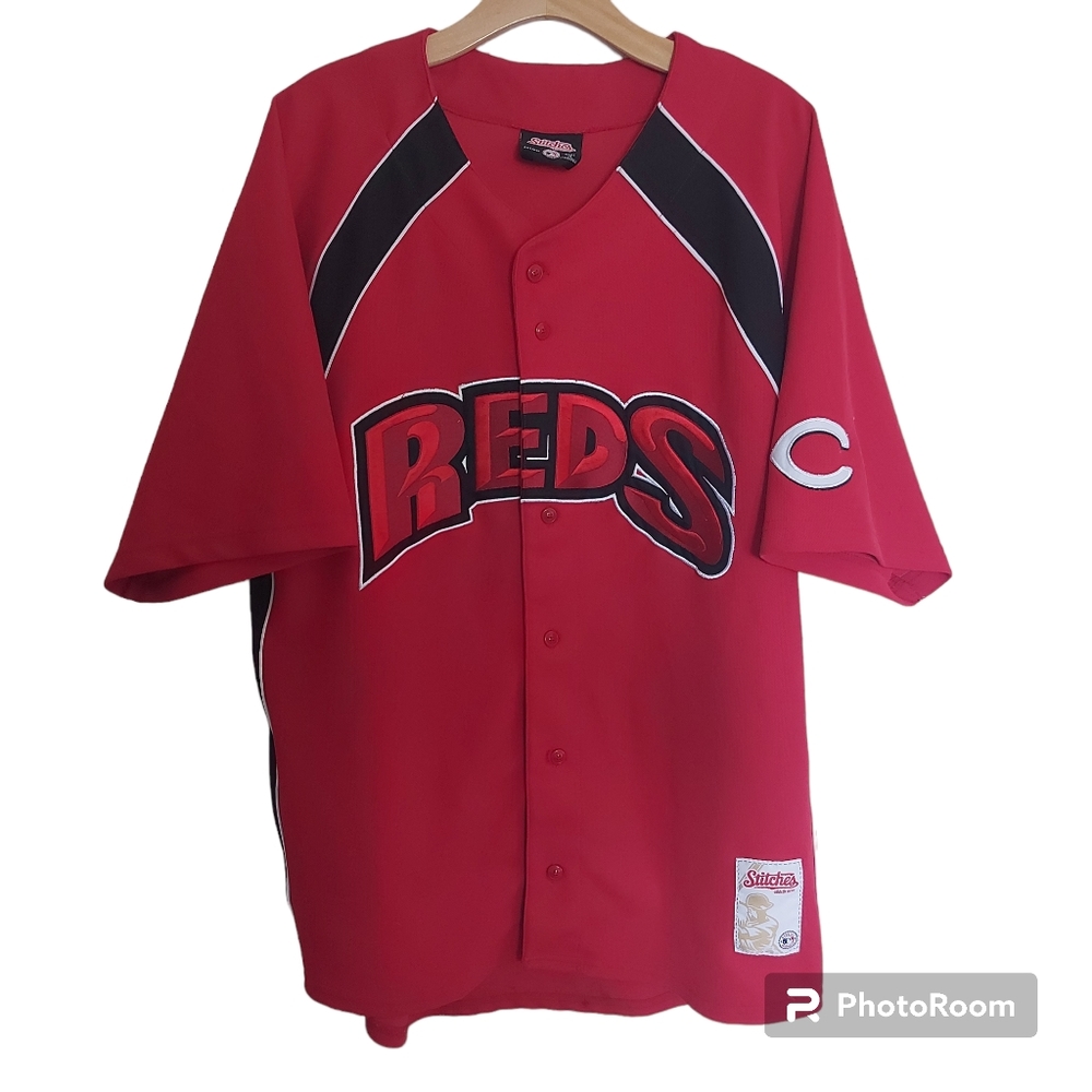Vintage Stitches Red’s Ken Griffey Jr. Jersey size 2XL